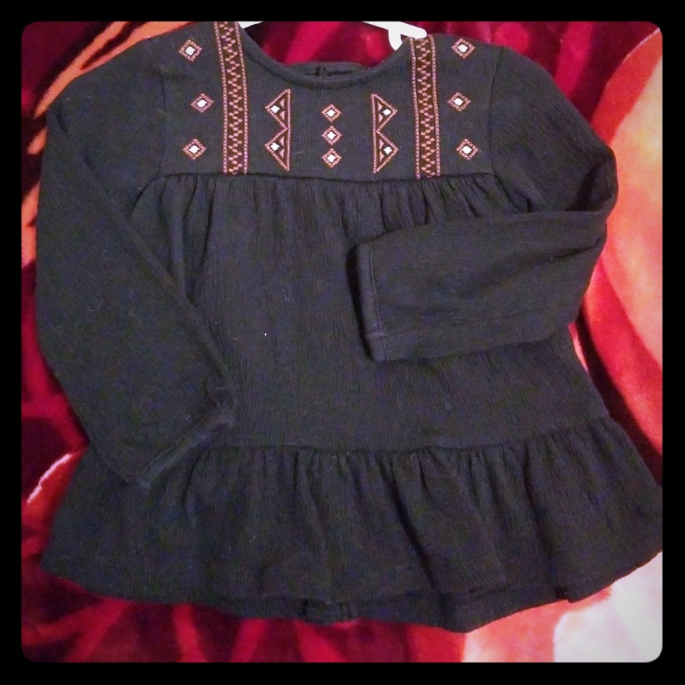 Long Sleeve Baby Girl Top